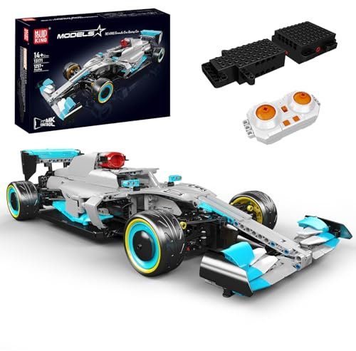 Mould King 13171 Juego de construcción de Coche Deportivo, 1257 Piezas con Mando a Distancia y aplicación Dual, Juego de construcción de Coche teledirigido como Juguete/Regalo