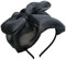 Haarreif aus Tüll mit Schleife, Tüllhut für Damen und Mädchen, ästhetischer französischer Fascinator, Haarreif für Abendparty, Haarstyling