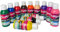 Bastelzone Set di colori acrilici – 12 colori da 100 ml – Colori da pittura altamente pigmentati per bambini e adulti – Versatili per carta, tela, legno, pietra, tessuto, metallo, pouring & altro (set
