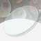 Genérico Cristal Templado para Mesa Redonda 60cm 80cm 90cm Superficie De Tablero De Mesa De Repuesto, Borde Pulido Templado De Espesor 8mm(20inch/50cm)