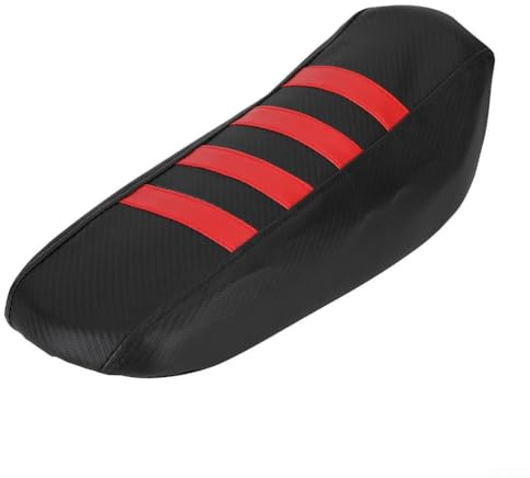 Dirt Bike Sitzbezug aus elastischem PVC-Leder für Surron, LightBee S/X und SEGWAY X160/X260, entworfen, um Sitze vor Wetter zu schützen (rot)