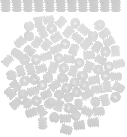 KOMBIUDA 100 pezzi Kit Dadi Nylon Espansione Preinseriti per Mobili Connettori Perni Fissaggio Rapido per Montaggio e Riparazione Cerniere Accessori Ferramenta per Giunti Divani e Sedie