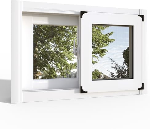 SHZYJBRY Fenêtre de rechange pour fenêtre de maison, cadre en alliage d'aluminium, fenêtre coulissante blanche, fenêtre de salle de bain, sous-sol, fenêtre de maison mobile pour ventilation (60 x 90