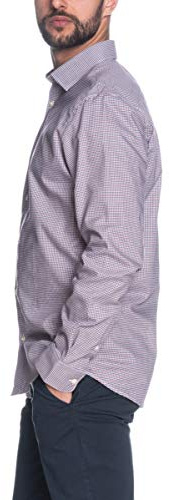 SELECTED HOMME Herren Shdonenew-mark Shirt Ls Noos, Mehrfarbig (Bright White Checks:red/Navy/White), M