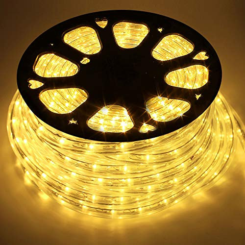 Forever Speed 30 Meter LED Lichterschlauch Außen, 1080 LED Wasserfest LED Schlauch für Auße, Dekoration und Beleuchtung LED Lichterschlauch für Halloween, Garten, Weihnachten, Hochzeit, Party,Warmweiß