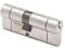 Sterling Cylindre de porte européen TS007 BS1 1 étoile approuvé par la police Secured by Design, nickel satiné, 35 mm x 40 mm (75 mm au total)