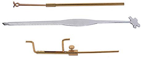 Alnicov Violinen-Gitarrenbauer-Reparatur-Set, Schall-Pfostenlehre & Retriever-Clip & Setter