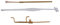 Alnicov Violinen-Gitarrenbauer-Reparatur-Set, Schall-Pfostenlehre & Retriever-Clip & Setter