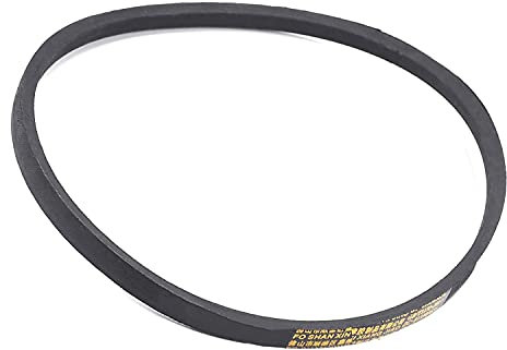 Heyiarbeit 55,9 cm breiter Gummi-Antriebsriemen für Rasenmäher, Ersatzriemen für Industriemaschinen, Landwirtschaftsgeräte, Schwarz, 1 Stück