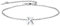 ChainsPro Bridesmaid Gift Silver Bracelet for Women Letter K Bracelet Sterling Silver Initial Jewellery Bracelets