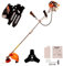 2 Stroke Petrol Strimmer - 52cc Petrol Brush Cutter Heavy Duty with Bull Horn Handles | Brushcutter Strimmer | 2-In-1 Nylon and Metal Blade Strimmer | Multi Functional Garden Tool | eSkde