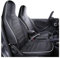 EFEMIR Auto Sitzbezüge Set, Für Smart 453 fortwo Vorn und Hinten 5 Sitze, Kompletter Satz Universal-Ledersitzbezüge,normal-A