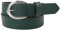 fashionchimp Basic Damengürtel aus 100% echtem Leder, glänzende Gürtel-Schließe, Breite ca. 2,8cm, Made In Germany (Petrol-Montana, 120/BW105)