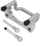 Hoypeyfiy 44001-8H30A Rear Brake Caliper Bracket Hanger Carrier with Bolts Replacement for Nissan Xtrail X-Trail T30 T31 2.5 Petrol 2001-2007 Replaces 44001-8H300 44011-8H300 44011-8H30A