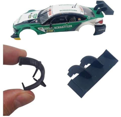 Blackslot Flexibler Spoiler, Carrera Zubehör für 132 BMW M4 DTM, Carrera Bahn Zubehör, Tuning Kleinteil Ersatzteil