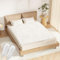 GOTCOZY Electric Blanket Dual Control- King Heated Fitted Mattress Underblanket with 5 Heating Levels & 10 Hours Auto-Off Timer,Machine Washable,Overheat Protection 165cm x 137cm
