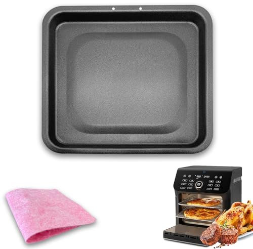QLRGNE Air Fryer Drip Pan for 10QT COSORI Air Fryer Toaster Oven Combo, Upgraded Nonstick Air Fryer Drip Tray, Oven Oil Drip Pan Tray, Crumb Tray Pan for 10QT COSORI Air fryer, Dishwasher Safe