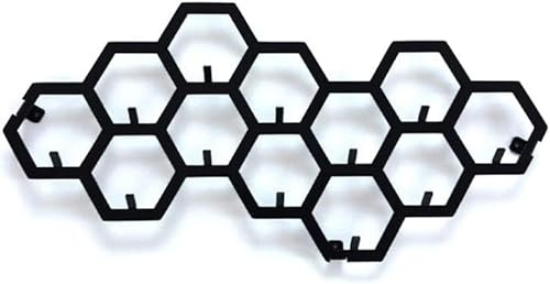 Decorizzly® Dekorative Wandhaken, Garderobenhaken, Kleiderhaken, originelle Kleiderbügel (Cells)