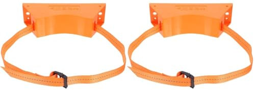 Gatuida 2sets Wall Mounted Gas Cylinder Bracket Secure and Convenient Tank Stand for Boats and Laboratories Design Multiple Protection Includes Strap