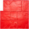 VEVOR Tappetino per timbri in cemento, 618x618 mm, Tappetino per timbri con texture in poliuretano per pavimenti in ardesia, Stampo per cemento senza giunture per la decorazione esterna, Rosso