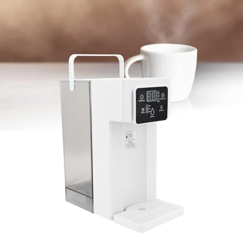 Chauffe-eau instantané Chauffe-eau à chauffage rapide 3l Bouilloire électrique réglable 7 températures Bouilloire électrique Comptoir Grande chaudière à eau (Prise UE 220V)