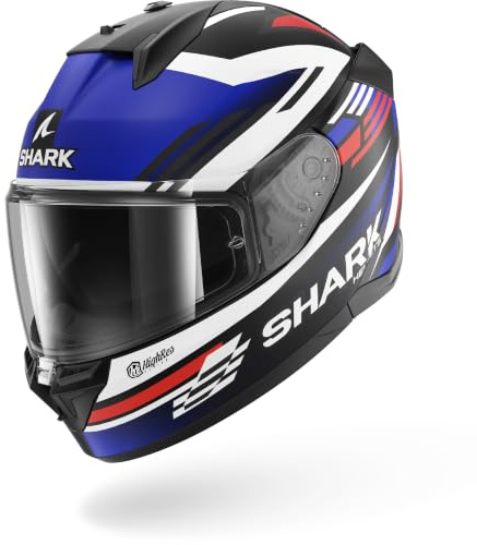 Shark D-Skwal 3 Firstlap Helmet, black/white/red/blue, XS (53/54)
