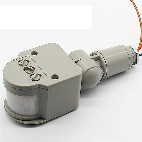 FZPMRLTMV Interruptor de luz con Sensor de Movimiento for Exteriores, CA 220V, Interruptor automático de Sensor de Movimiento PIR infrarrojo for luz LED