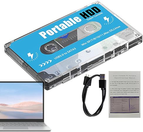 Pocket Super Console, Plug and Video Game Console, Built-in 60,000+ Games, 70 Classic Emulators, 4K HD Multimedia Output for TV, Computer and Laptop, Experience [Video Game]