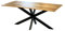 Esstisch LAAR 220x100cm mit Spider Untergestell