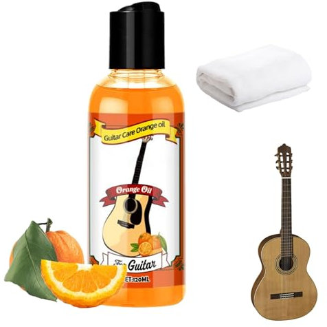 Olio per la cura della chitarra, 120 ml, olio per la pulizia della tastiera per chitarra, olio per la pulizia della tastiera della chitarra, accessorio per la pulizia della chitarra