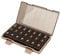 Pill Boxes 7 Day 3 Times a Day,Weekly Pill Box with 7 Row,One Day a Row,Moisture-Proof BPA Free Pill Organiser,Travel dosette Boxes,Tablet Organiser for Medicine/Vitamin/Fish Oil (Brown)