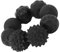 Sensorische Magnetkugeln, 8 Pack -Silikon -Magnetkugeln, Farbenfrohe und Zappelige Spielzeug mit Erhöhten Texturen für die Beruhigung Unruhiger Hände, Angstzustände für den (BLACK)