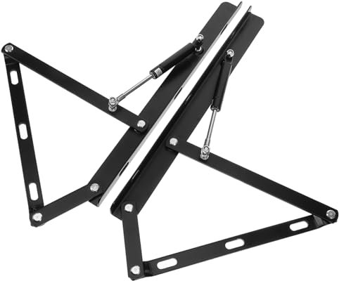 VILLCASE 1 Set Heavy Duty Bed Hydraulic Support Rod Pneumatic Gas Spring Lift Mechanism for Double Bed Frame Storage Box Riser Smooth Operation for Stylish Sleeping Experience