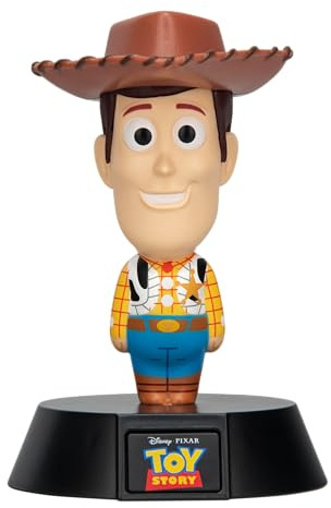 Paladone Toy Story Woody Icon Leuchte – 11 cm Woody Charakterlampe – Sanftes Licht für Kinderzimmer