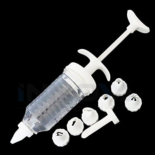 Innova® 8Pc Cake Decoration Kit Set Nozzle Icing Baking Piping Bake Cook Decorate Sweets