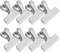 Morsler 8 Packs Chip Clips, 3-inch Wide Stainless Steel Heavy-Duty Food Bag Clip for Air Tight Seal Grips on Food Bags, Office Kitchen Home Usage
