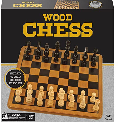 Cardinal Games 6033313 CGI KGM ClassicWoodChess EML