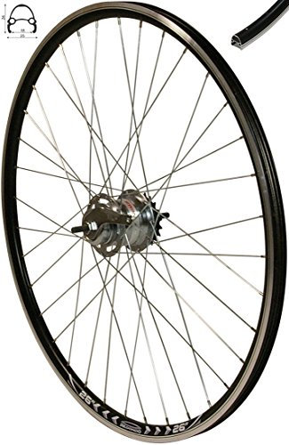 Redondo 26 Zoll Laufrad Hinterrad Felge Schwarz Nexus 7 Gang Rücktritt