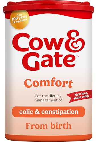 Cow & Gate Comfort Baby Milk Powder Formula, from Birth, 800 g