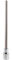8mm Hex Allen Key Long Bit Internal Socket Metric 1/2 Drive 200mm Length Cr-V