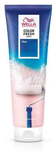 Wella Professionals Color Fresh Mask Mascarilla de color Coloración temporal Transforma el color del cabello Hidratante Tono Azul 150ml