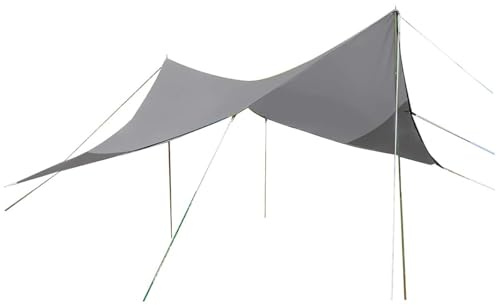 Bo-Camp Unisex Travel Diamond Plane, Grau, 5x5 m