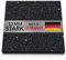 100 Stück 10 mm 90 x 90 mm Terrassenpad, Terrassenpads aus Gummi – Unterlagepads für die Unterkonstruktion ihrer Terrassen Balkon oder Gartenhütte