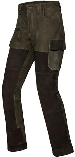 Parforce Traditional Hunting Lederhose Prestige Full-Bull Oliv/Braun 28