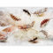 murando - Papier peint panoramique 350x256 cm - Revêtement mural décoration pour chambre salon cuisine - Design unique et moderne - Marron beige - Stylos vintage n-C-0361-a-b