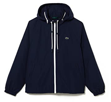 Lacoste Herren Bh0540 Parkas & Jacken, Marine, XL