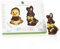2 Easter Figures - Schokolade - Schokoladenfiguren - Ente und Hase | Ostergeschenk | Ostersüßigkeiten | Ostergeschenke für Kinder | Mitbringsel | Kind | Geschenkidee | Geschenke | Frauen | Männer