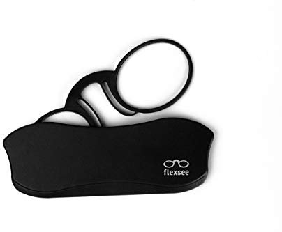 Flexsee Gravity Bügellose Lesebrille für Damen und Herren – 9 Farben / 5 Dioptrien (Schwarz, 3, Dioptrien)