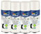 Dulux Valentine Peinture Intérieure et Extérieure Aérosol Color Touch - Satin Blanc 400 ml - Lot de 4