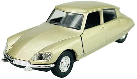 Welly Citroen DS23 Limousine Beige Gold Metallic 1972-1975 1/34-1/39 Metal Modell Auto Die Cast Neu im Kasten